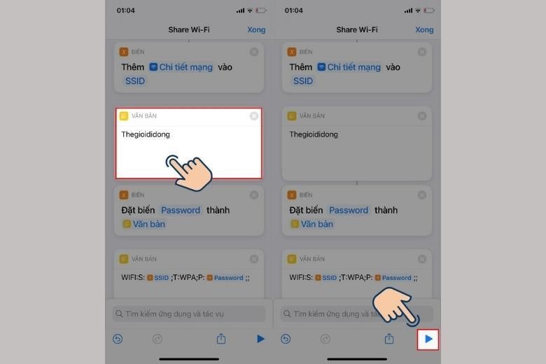 Cách chia sẻ wifi bằng mã QR trên iPhone bước 3